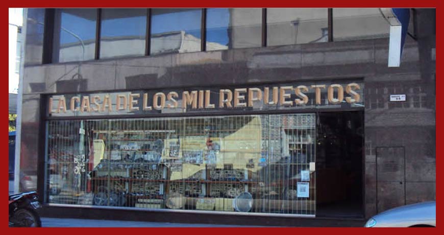 La casa de los mil repuestos